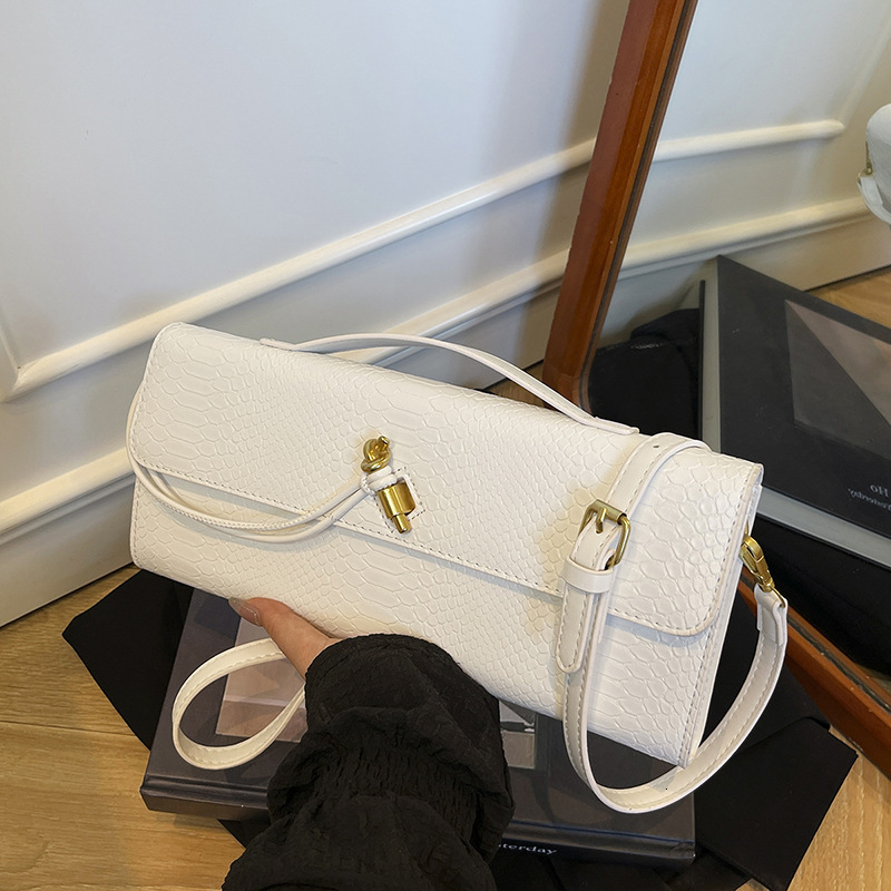 Free shipping designer bag New Fashion Crocodile Pattern Clutch Organ Bag Evening Bag Single Shoulder Crossbody Bag