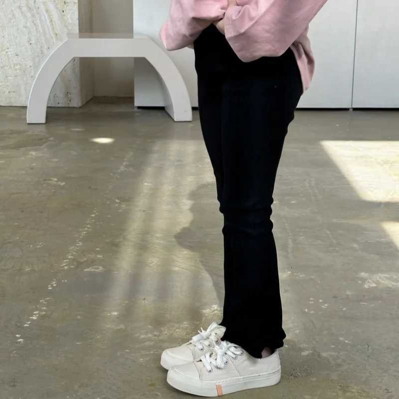 Solid Infant Girls Pants Toddler Kid Baby Girls Clothes Autumn Flares Pants Elegant Childrens Bottoms Fashion Trousers 110yearsT251027