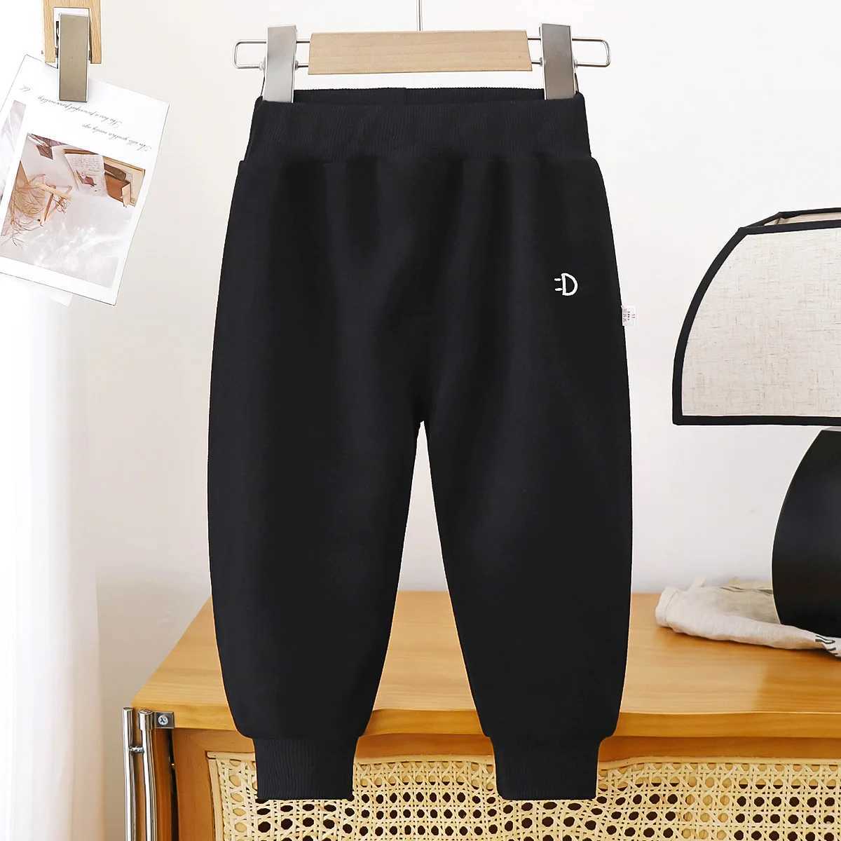 Spring Autumn Children Cloth Trousers For Boys Girls Elastic Bands Sports Pants Kids Casual Outer Wear PantsT251027