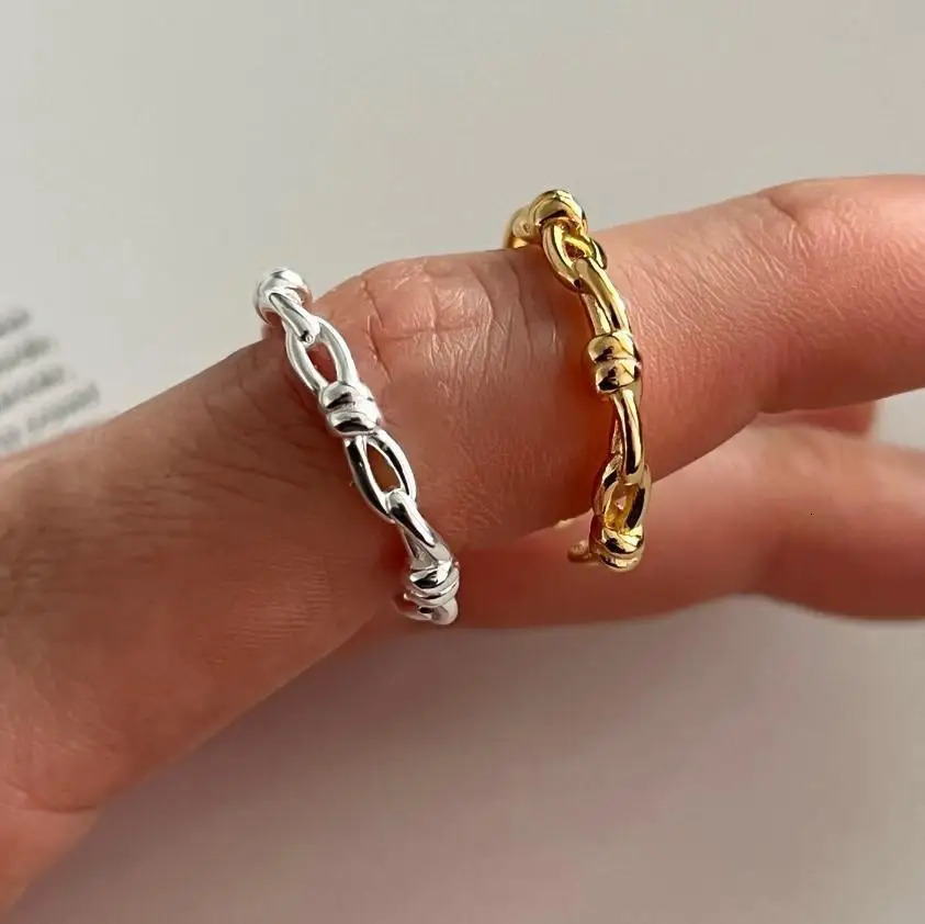 SHANICE S925 sterling silver Chain Ring Set For Women Fashion Boho Weave Braided Rings Party Female Trend Jewelry Gifts 251023