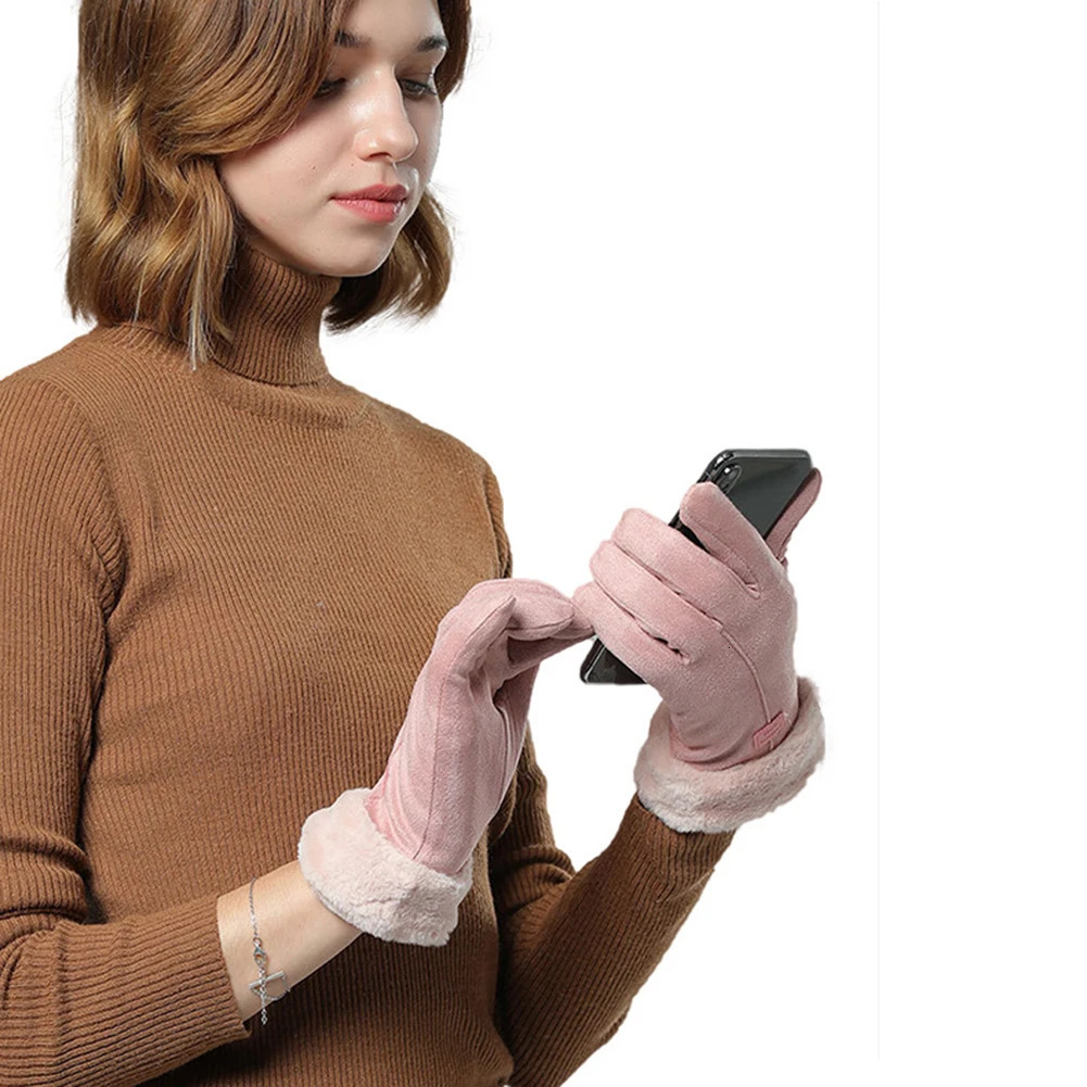 USB Warm Hand Heating Gloves Ergonomics Touch Screen USB Electric Heating Gloves Constant Temperature for Indoor Home Outdoor 251024