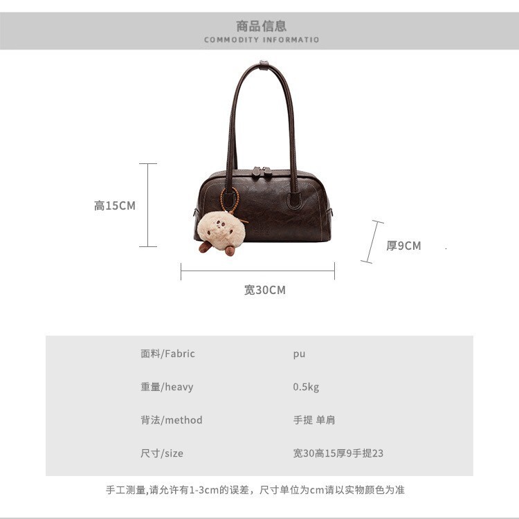 Free shipping designer bag Autumn and Winter New Fashion Pillow Bag Large Capacity Underarm Bag Textured Commuter Bag Women Bag