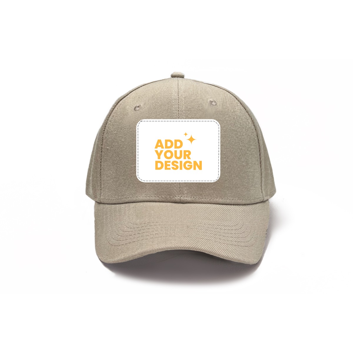 DHgatepod Classic Baseball Cap - Curved Brim Sun Protection Cotton Canvas & PU Hat for Sports & Outdoor Activities