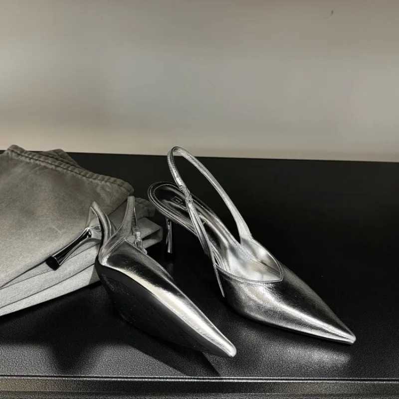 High Heeled Sandals Women Pointed Toe Elegant Shoes Sexy Fi Pumps 2025 New Luxury Designer Brand Dress Zapatillas De MujerXJ251027