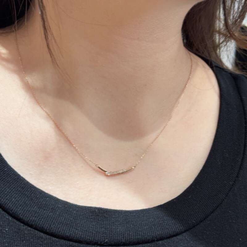 Pendant Necklace Designer luxury Pure silver Plated 14k Gold Simple Elegant Versatile Exquisite Niche Collarbone Necklace