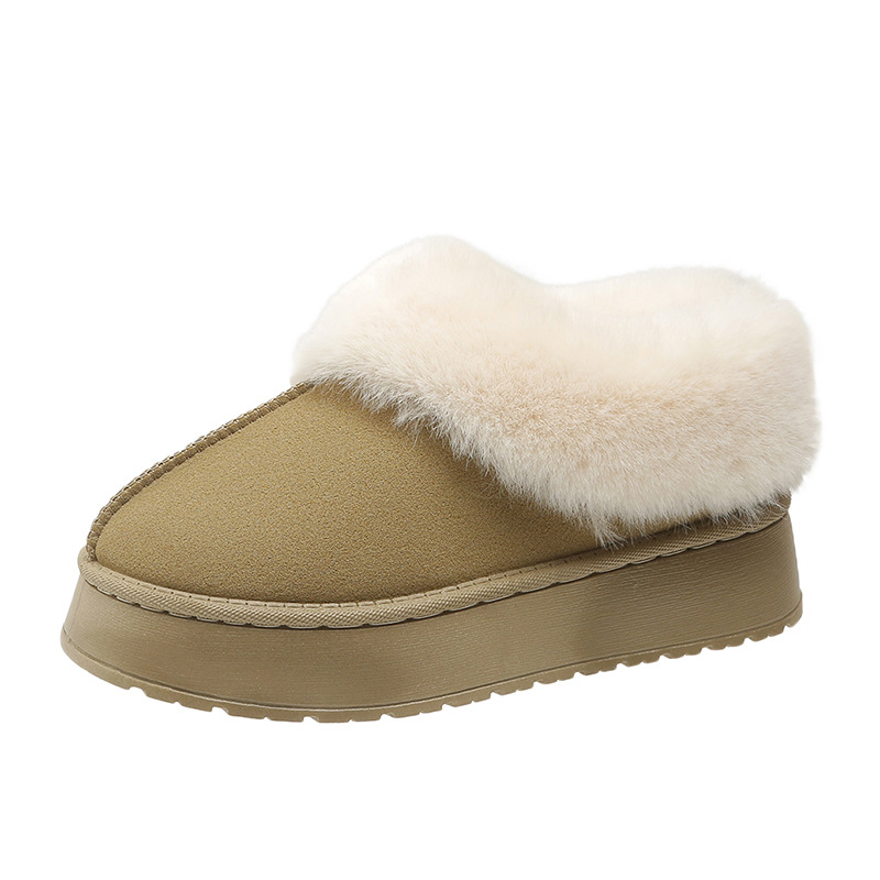 Designer Winter Platform Slippers Ultra Mini Women Fur Tasman Snow Boots Tazz Classic Luxury Brand Female Warm Thick Cotton Shoes
