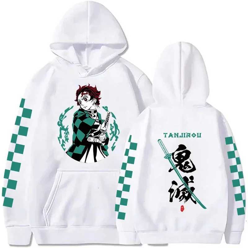 Demon Slayer Japan Anime Plus Size Hoodie Tanjiro Kamado Men Women Sweatshirts Y2k Harajuku Unisex Casual Pullover Clothes Tops W251027