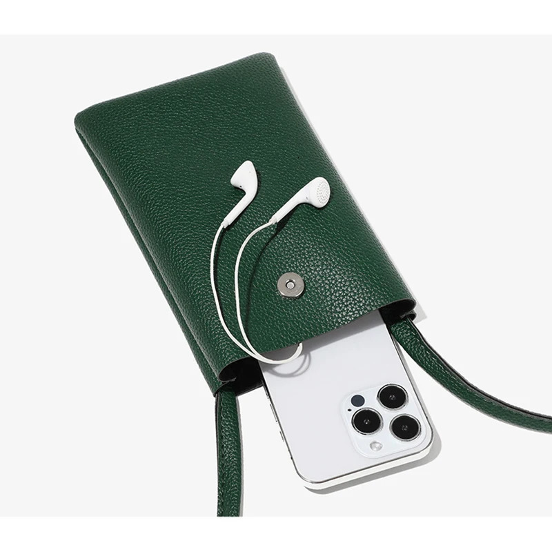 Casual Woman Mobile Phone Bag Crossbody Solid Color Small Shoulder Bag Hasp Summer er Bag Ladies Clutch Bags and Purses 251027