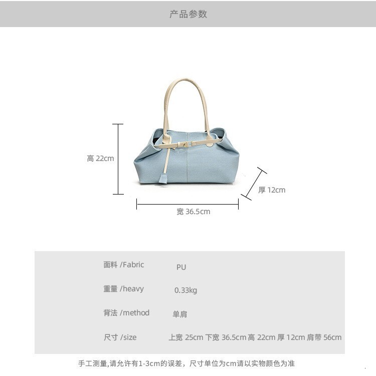Free shipping designer bag Large Capacity Commuter Bag Underarm Bag for Women New Canvas Handheld Tote Bag Crossbody Lightweight