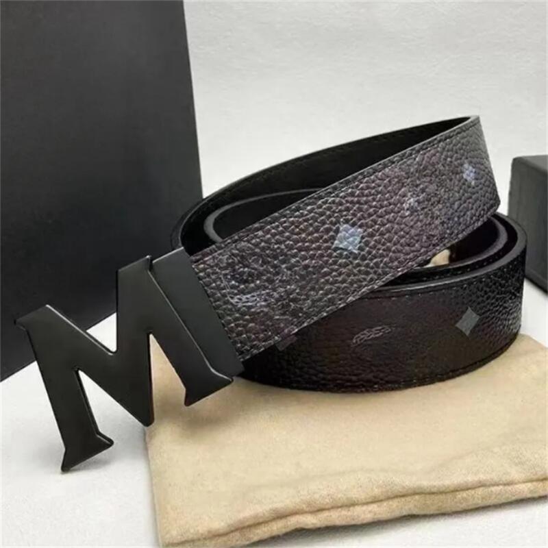 Fashion buckle Designer man genuine leather belt Width 3.3cm 16 Styles Highly Quality with Box designer men women mens belts
