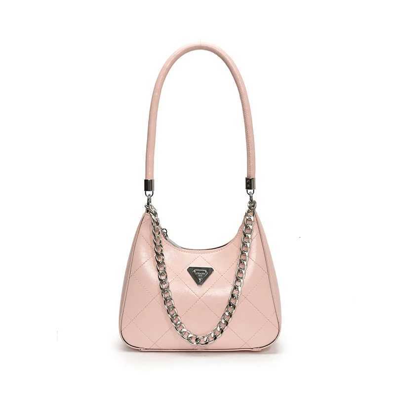 2025 Fi Wens Underarm Single Shoder Bag with Embroidered Diamd Pattern Stylish Chain Crossbody Light Luxury1 D251027