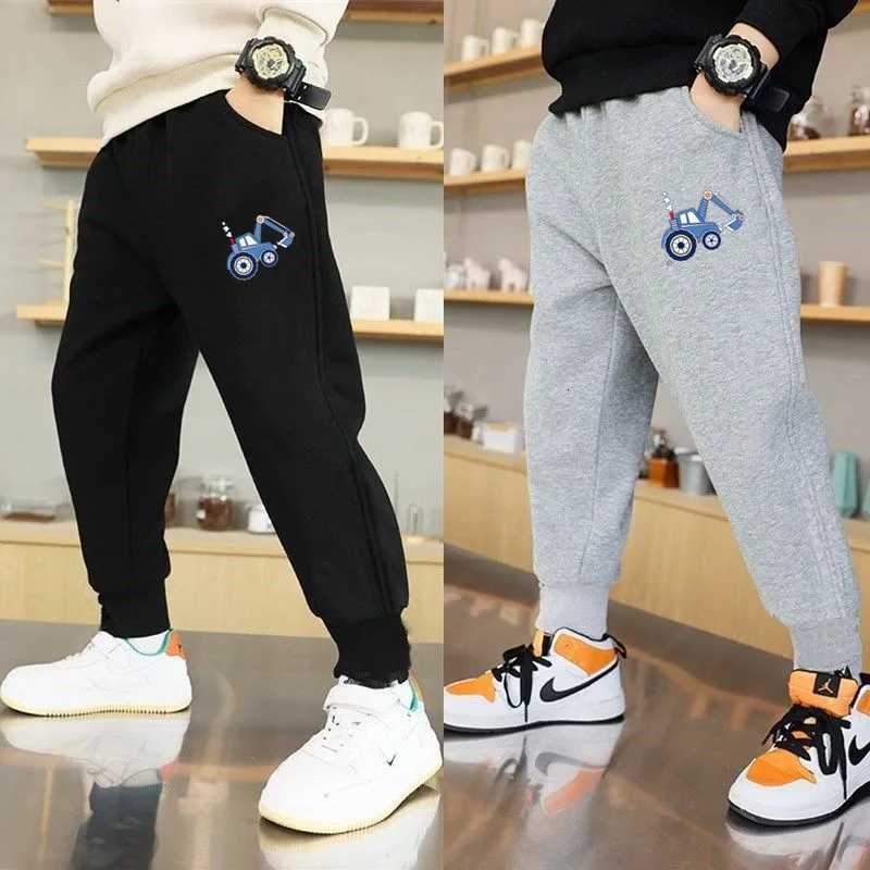 Cartoon Car Children Pants Boys Girls Sweatpants Trousers Cotton Sports Pant 314 Years Old Spring Autumn Track Pant For BoysT251027