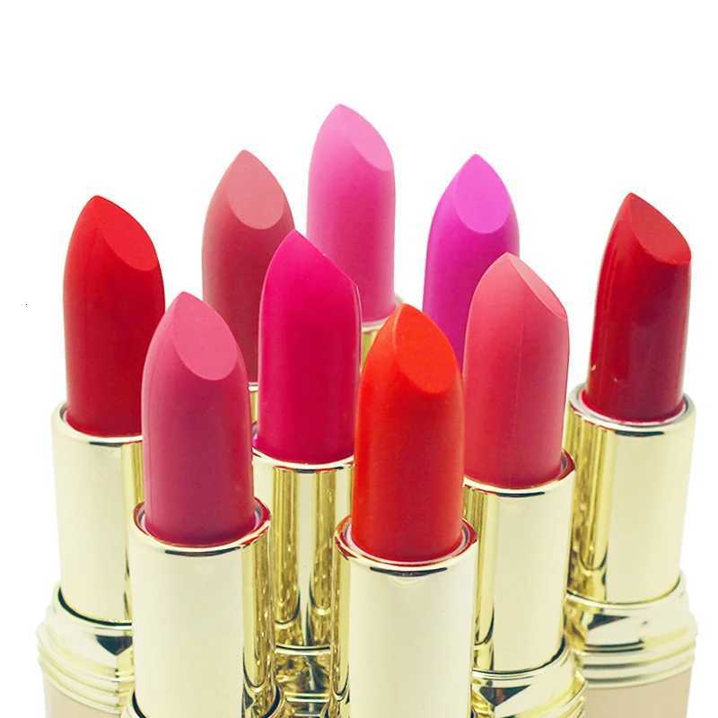 0 Colors Pink Lipstick Waterproof Matte 24 Hours Long Lasting NonStick Cup Red Rose Lip Tint Velvet Cosmetic Women Make Up W251027