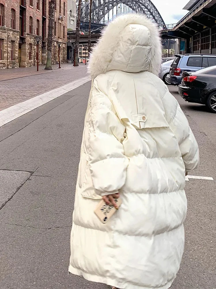 Parka Autumn Winter Jacket Women Clothes Vintage Warm Coat Female Womens Down Cotton Thick Long Parkas Oversized 251027