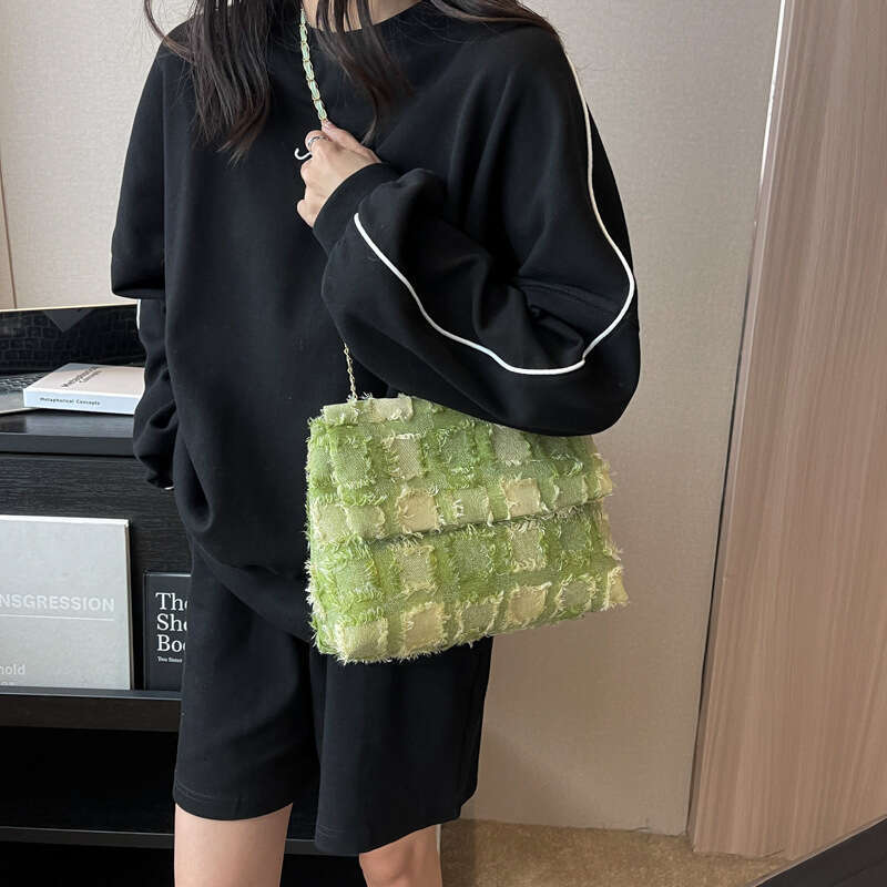 Designer Bags New fashionable and simple crossbody bag, casual single-shoulder bag, retro and simple chain bag