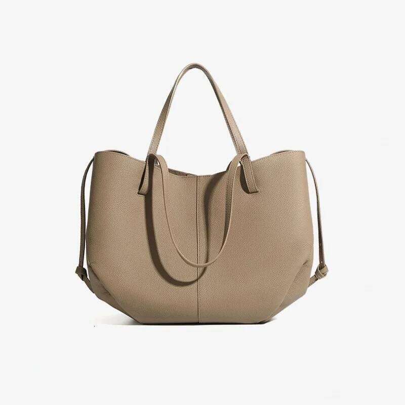 Jonlily Women Genuine Leather Shoulder Female Fashion Handbag Totes High Capacity Commuter Bag Casual Daybag Purse -Kg2019 251027