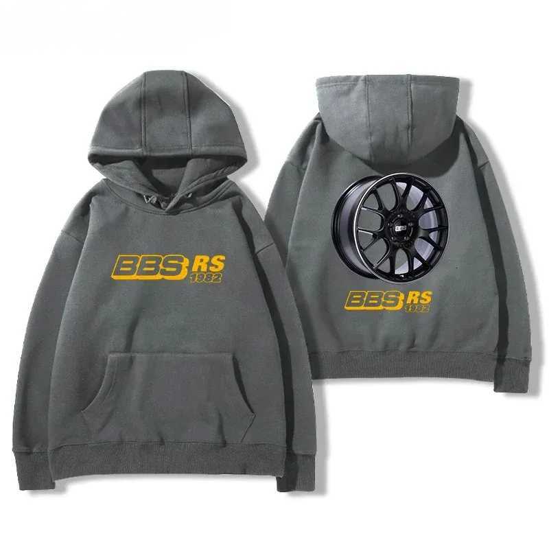 2024bbs Wheel Printed Hoodie Mens and Womens Car Modification Culture Four Seasons All Loose Casual Jacket Breathable Light W251027