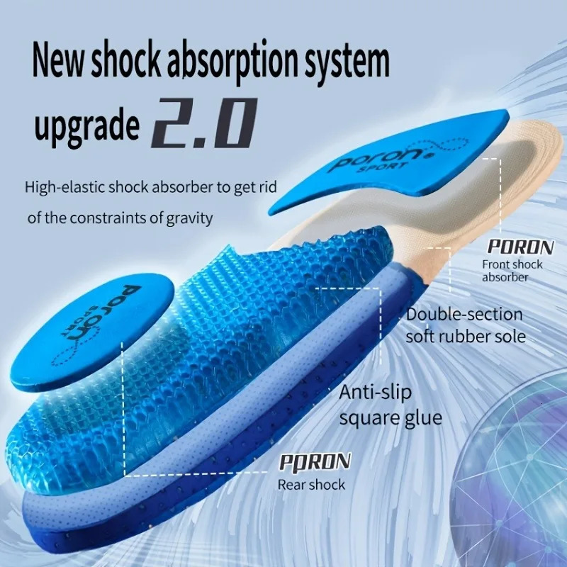 Arch Foot Support Shoe Cushion Insert Sports Shoe Pads Men Women Insole for Shoes Elastic Running Basketball Orthopedic Insoles251020