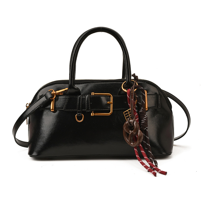 Free shipping designer bag Autumn Winter New Color-Block Shell Bag Women Niche Single Shoulder Handbag Crossbody Tote Small Bag