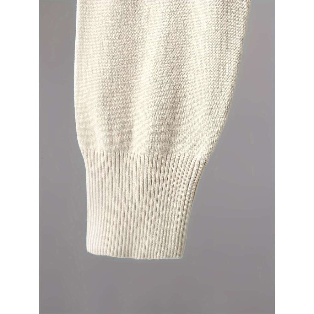 Two-Piece Set Two-Piece Set, Casual Solid Color V-Neck Sweater With Sleeves And Pants, No Belt, Regular Sleeve Length, Long Pants