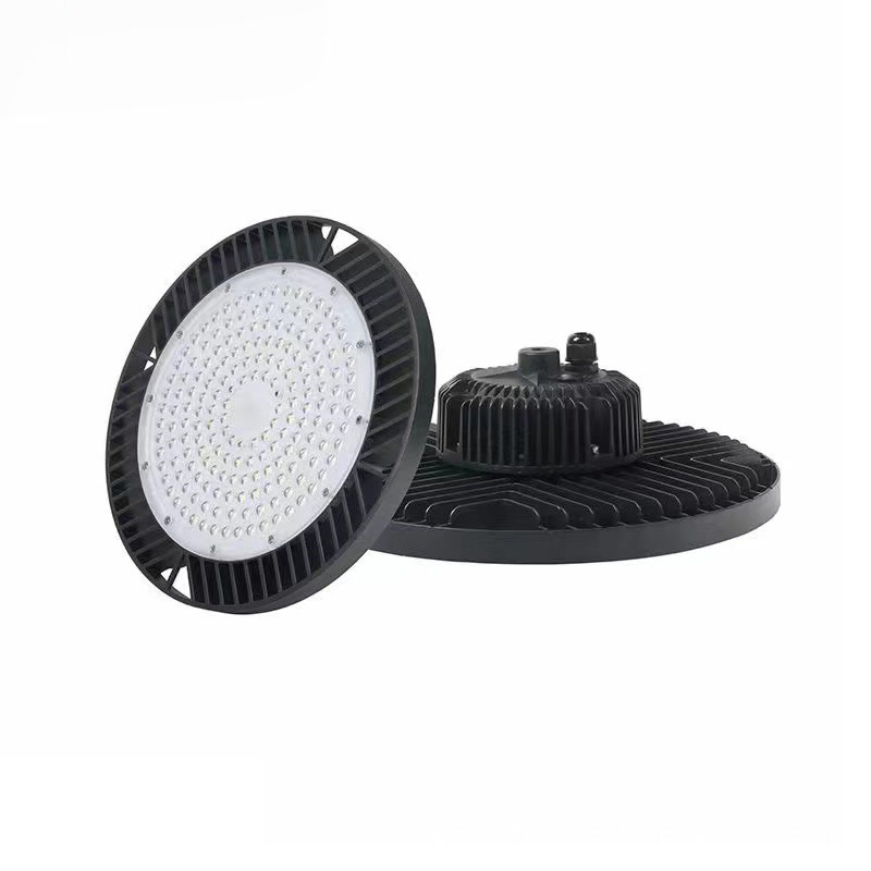 LED UFO High Bay Light, Industrial Warehouse Lighting with Efficient LED Chips, High Brightness Lighting Fixture for Factory, Gym & Commercial Spaces