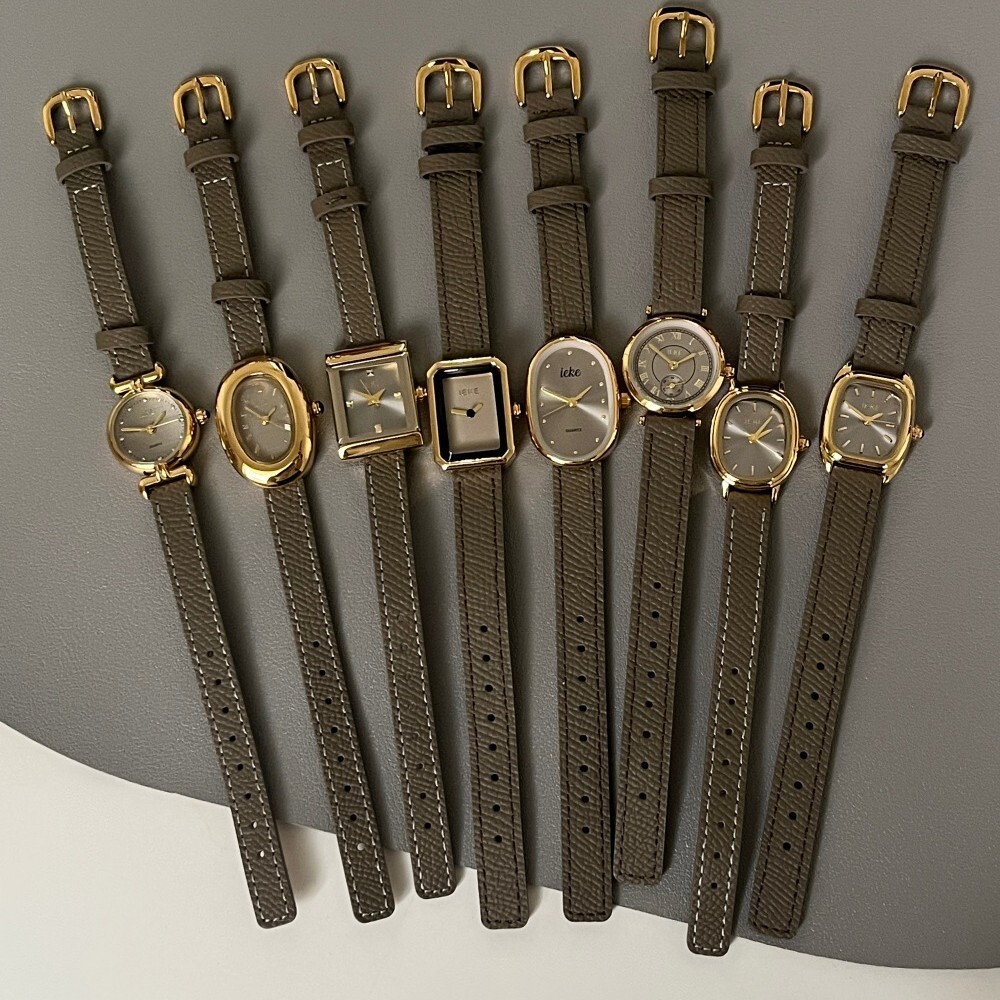 Designer Watch IEKE Luxury New Hot-selling Belt Watch For Women, Ins Style, Vintage Niche, Light Luxury, Elegant Quartz Watch