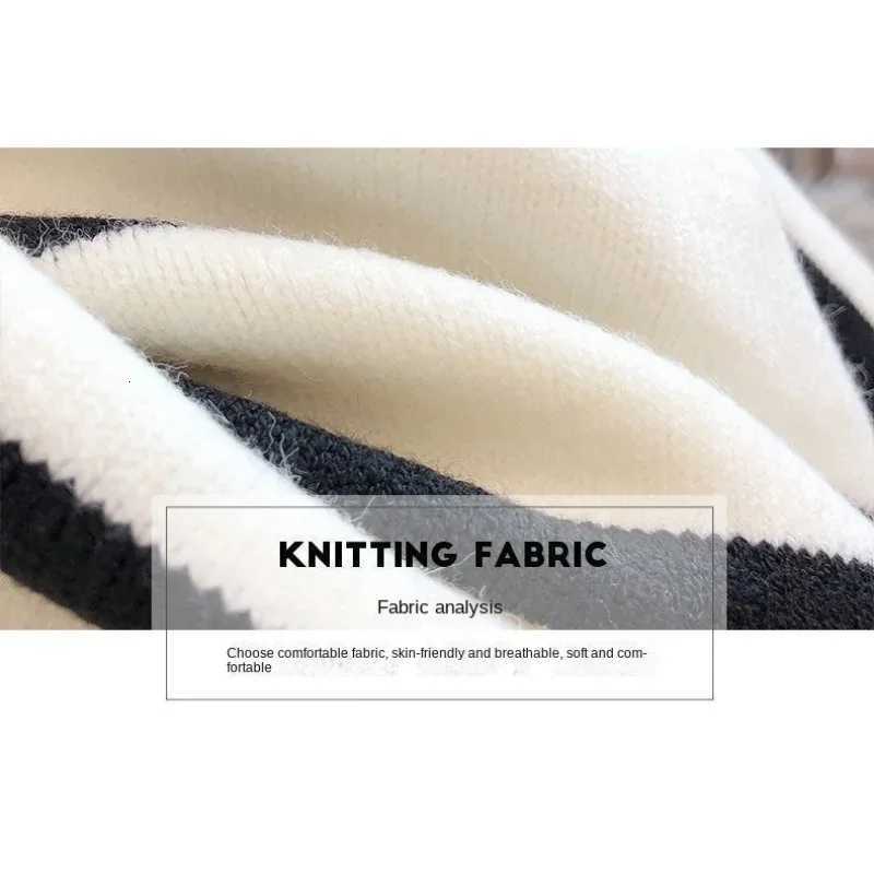 Sweater pullover women Spring and Autumn underwear 2024 New zipper stripe underlay short style popular premium sweater femaleT251027