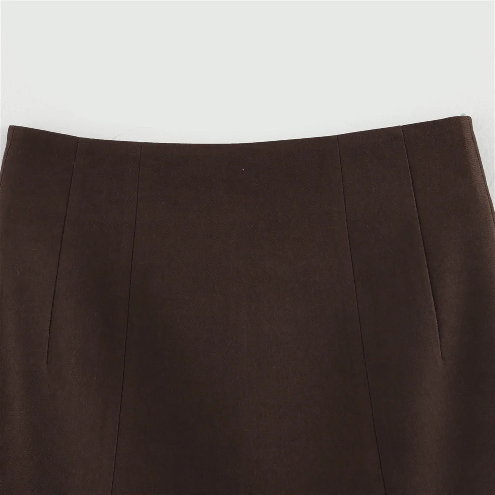 womens fashion single breasted waist cinched suit jacket for spring and summer high waisted solid color skirt 251023