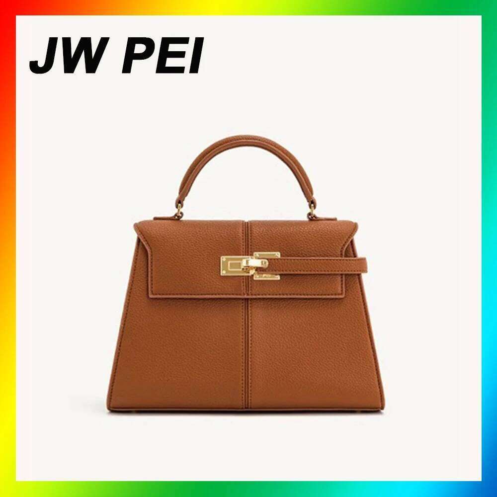 JW PEI Women's Handbag Elise Designer Fashion 2025 New Denim Blue Tote Small Square Crossbody Premium Women Bag