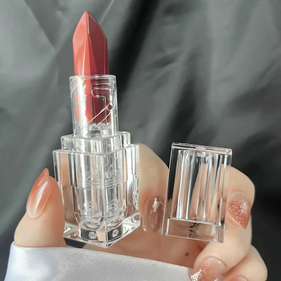 Orange Lipstick Lip Glaze Silky Smooth Matte Lip Gloss Carrot Bright Color Lasting Lip Stick Sexy Women Cosmetics Makeup Product W251027