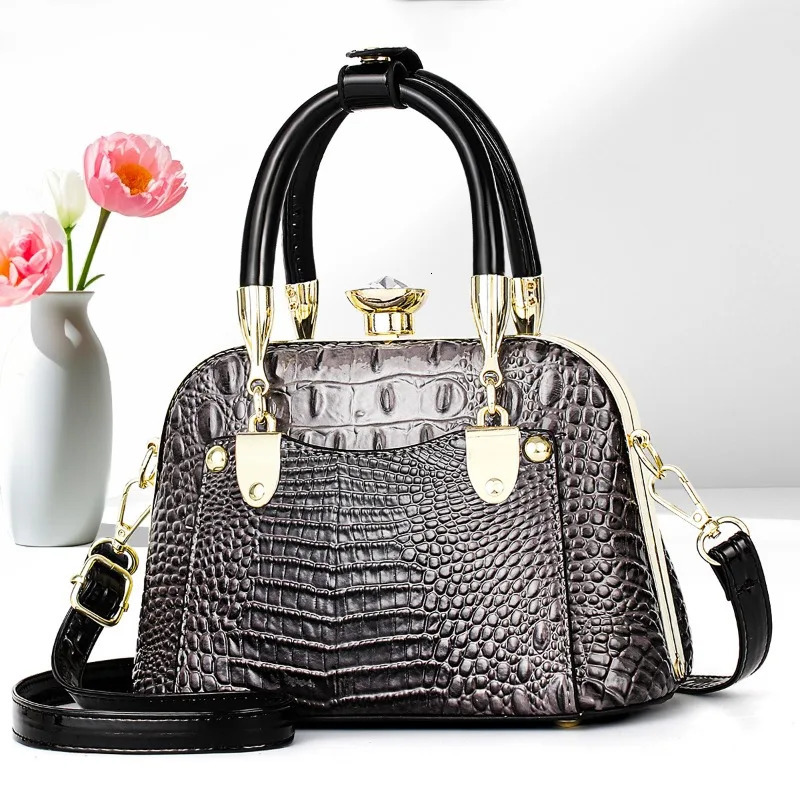 y Handbag Bags ner Pattern Ladies Boston Shoulder Bag High Quality Womens Casual Tote 251014