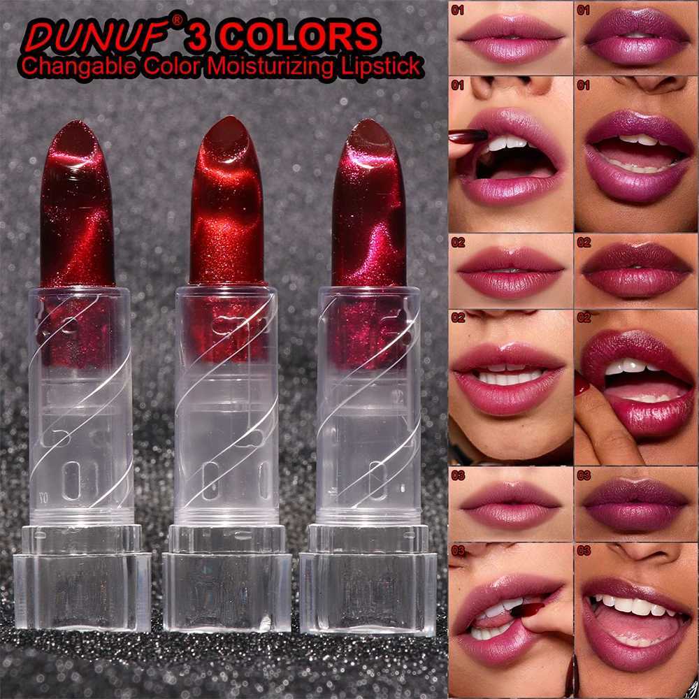 Mirror Metallic Glitter Jelly Lipstick LongLasting Waterproof Shimmer Pearl Sparkling Lip Gloss Makeup Changing Color Lipstick W251027