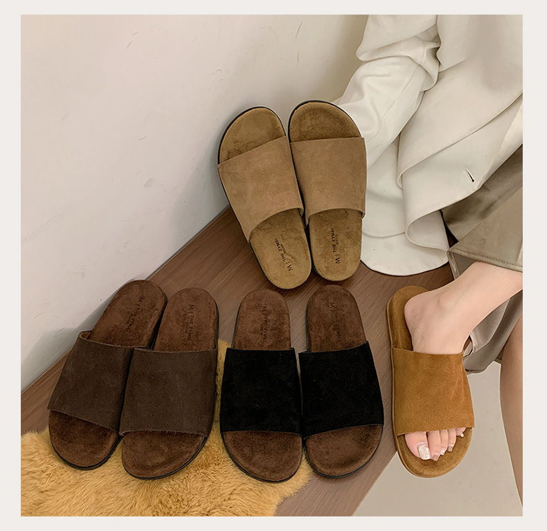Free shipping Designer Multi-Color Slide Slippers with Minimalist Design Daily Occasion Wear Fashion Stylish Versatile Trendy Slippers