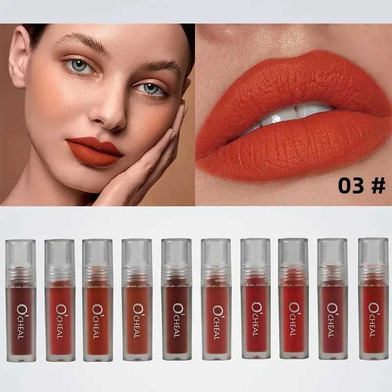 0PCSSET Matte Velvet Lip Gloss Set Hydrating Moisturizing NonSticky Liquid Lipstick W251027
