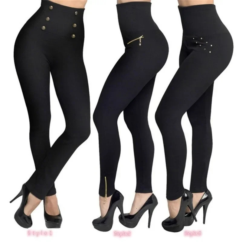 Diamond Zippered Leggings Women Seamless Cotton Tights Elastic High Waist Hip Lift Outside Wearing Fashion Slim Leggings 251027