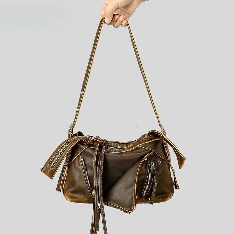 Jonlily Women PU Leather Shoulder Female Fashion Handbag Totes High Capacity Commuter Bag Casual Daybag Purse -Kg1958 251027