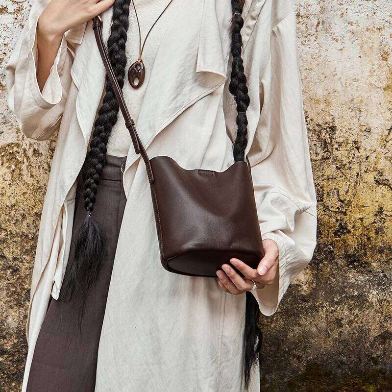 Jonlily Women Genuine Leather Shoulder Female Fashion Handbag Totes Casual Crossbody Bag Small Daybag Purse -Kg2025 251027