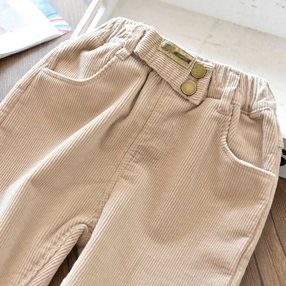 Stylish and Warmth Girls Fleece Lined Corduroy Pants with Fleece Ideal for Autumn and Winter Cold Season and Everyday Daily WearT251027