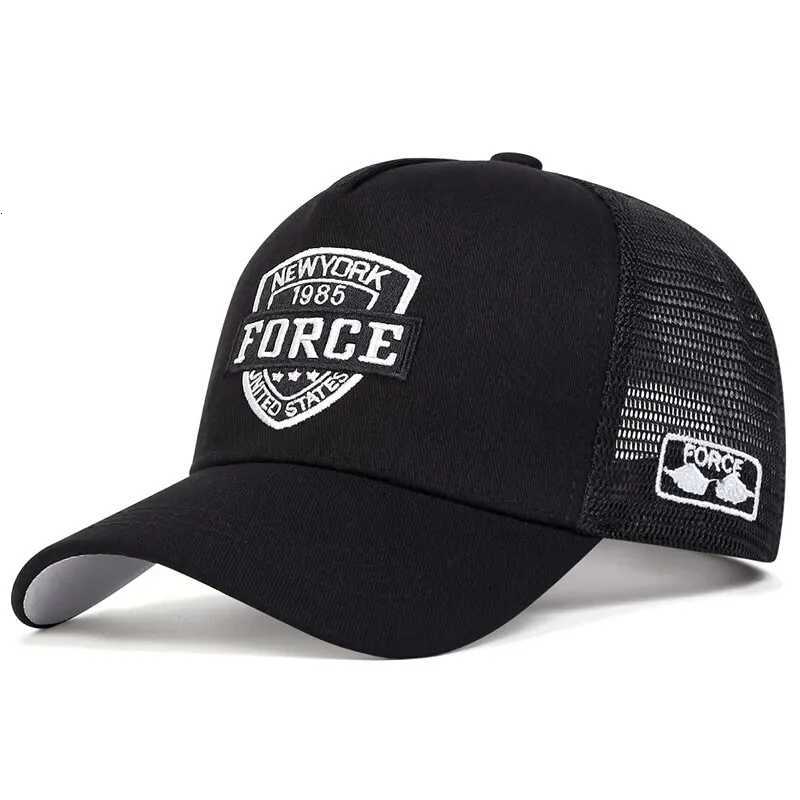 Summer Men Mesh Baseball Cap Outdoor Sport Letter Snapback Hat for Women Unisex Breathable Caps Hip Hop Trucker HatsW251027