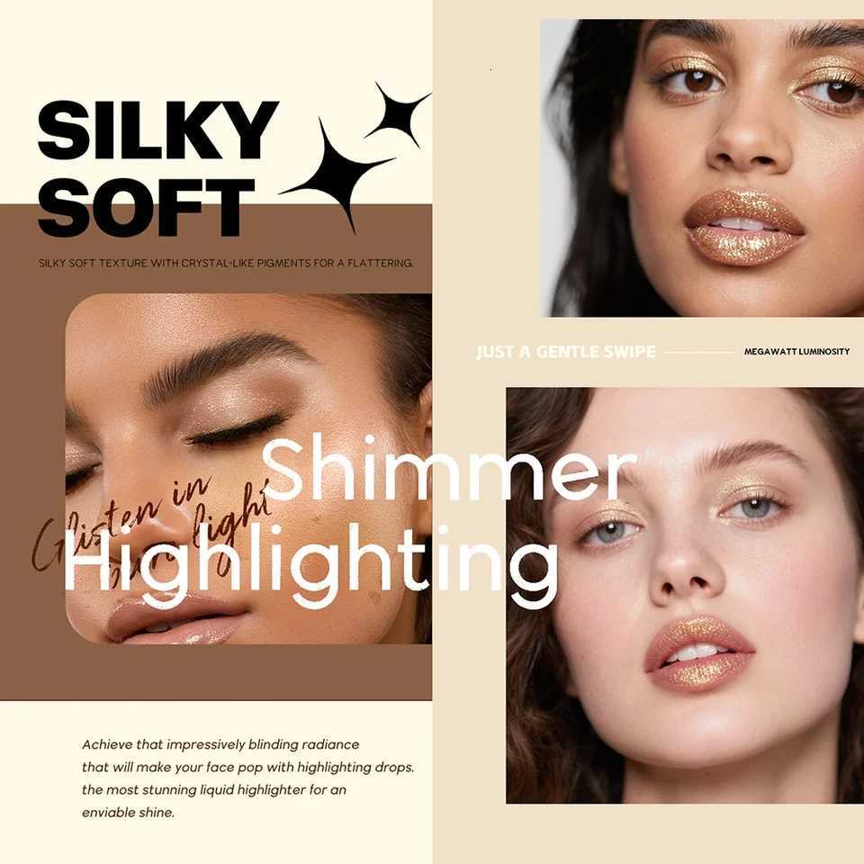 Shimmer Lipstick Moisturizing Long Lasting Waterproof Non Transfer Pearlescent Glossy Lip Gloss W251027