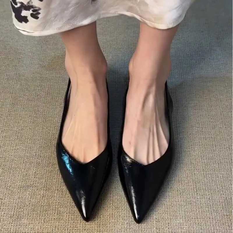 Pointed Toe Womens Sandals Elegant Heels Shoes Summer 2025 Fi Slides New Party Flip Flops Dress Slingback Mujer ZapatillasXJ251027