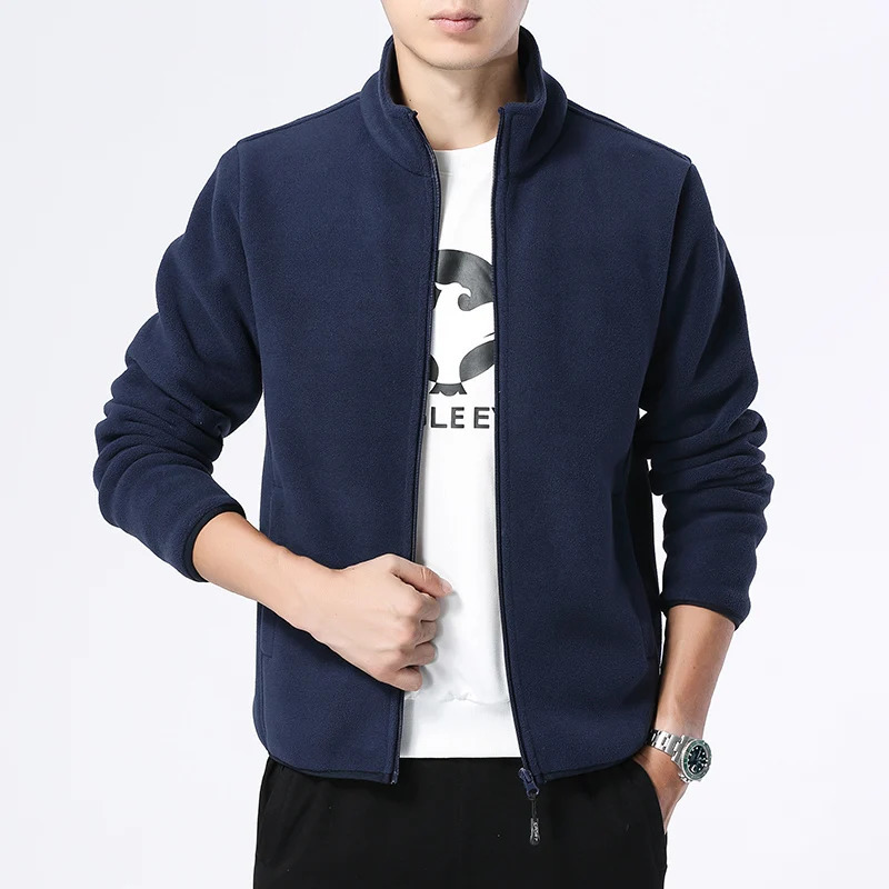 2024 winter warm mens wool jacket stand collar letter embroidered coat Outdoor large size 251016