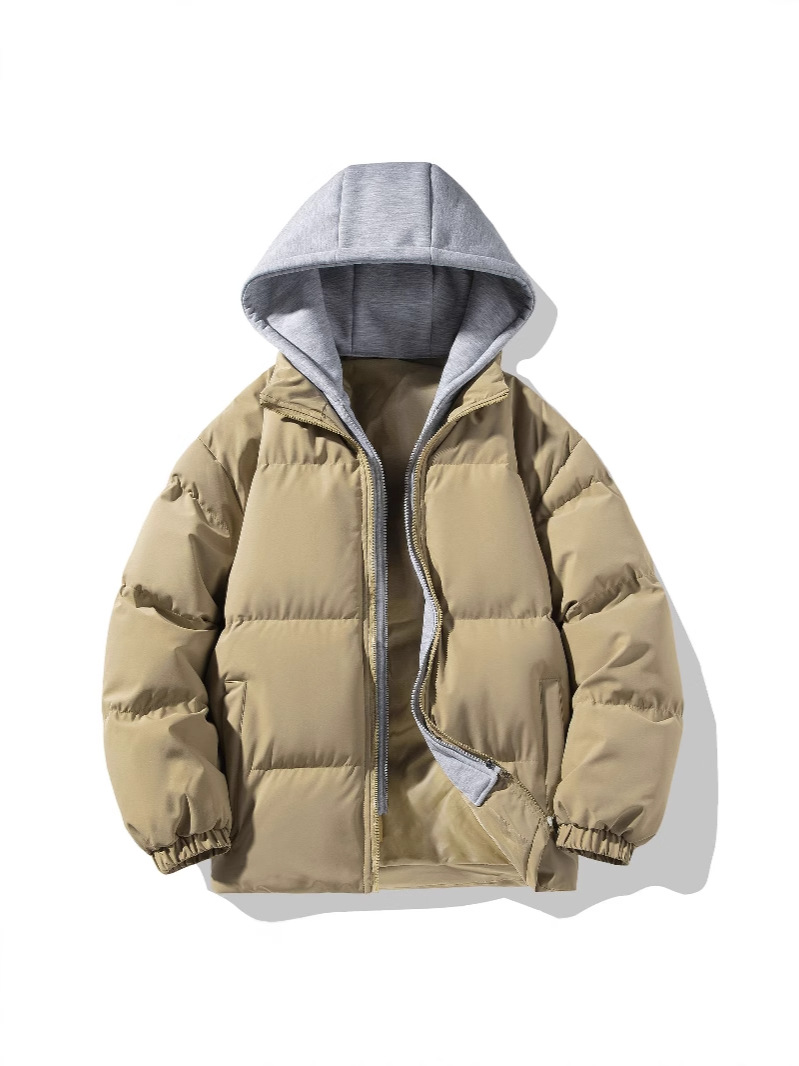 Men's Down & Parkas Plus Size Comfortable Men's Long Sleeve Parka Coats Insulated Outdoor Jackets