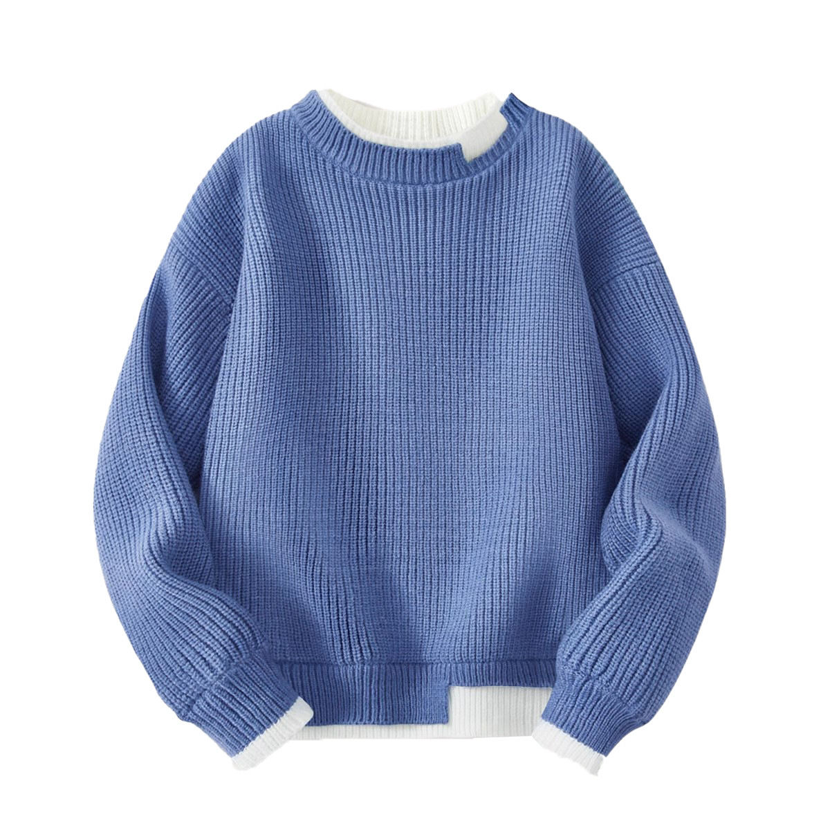 New Boys' Sweater with Wool Lining, Designer Style Boys' Top, Children's Knitted Sweater