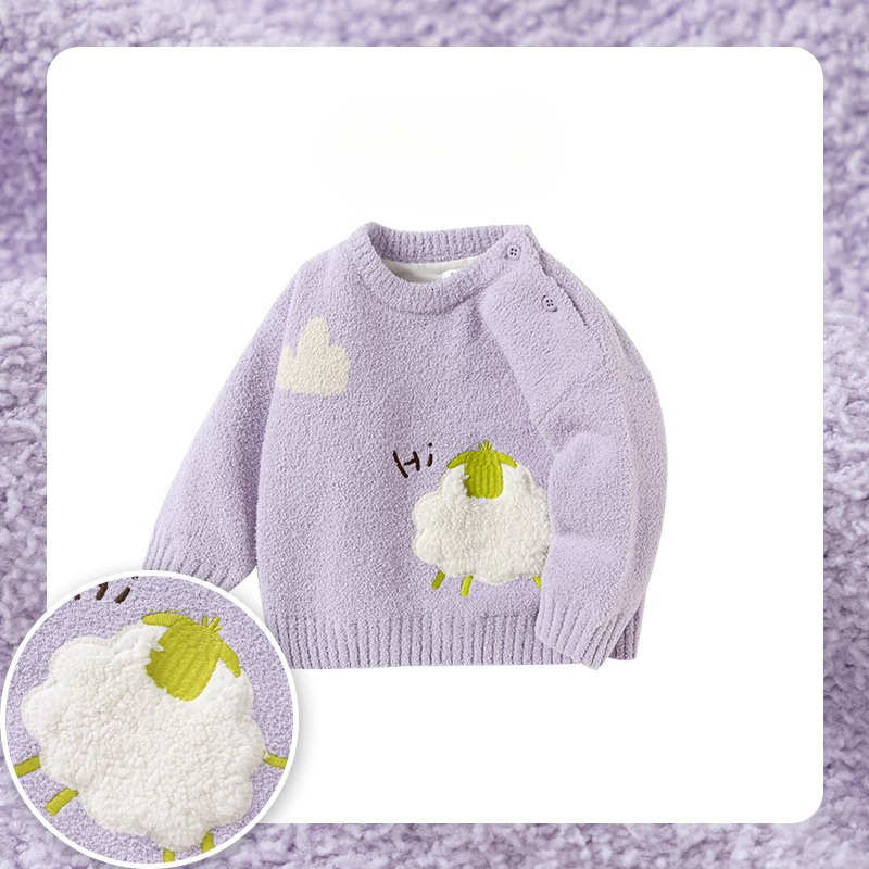 New designer children's clothing sweaters for men and women, fashionable outdoor sportswear, basic shirts, tops