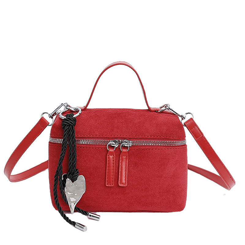 Free shipping designer bag High-End Single Shoulder Crossbody Bag Handbag for Women New Trendy Niche Box Velvet Handheld Small Square Bag