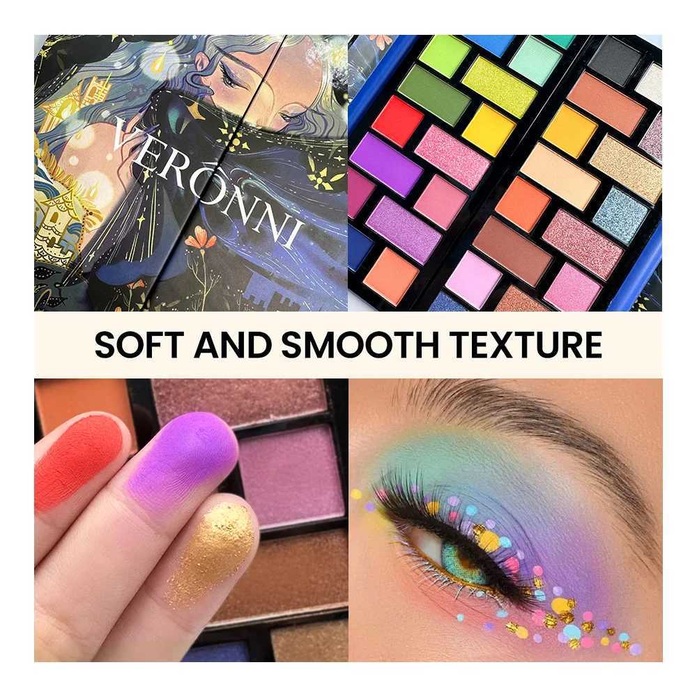 32 Colors Eye Shadow Plate Matte Eyeshadow Waterproof Long Lasting Make Up Pallet Shimmer Fashion Women Beauty Eyes CosmeticsXJ251027