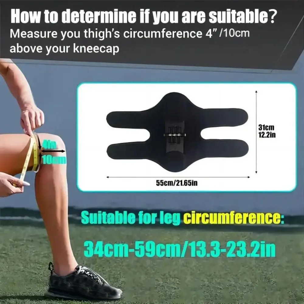 with Powerful Rebound Springs Knee Assistive Device Breathable Adjustable Knee Protection Booster NonSlip Brace Joint Support 251023