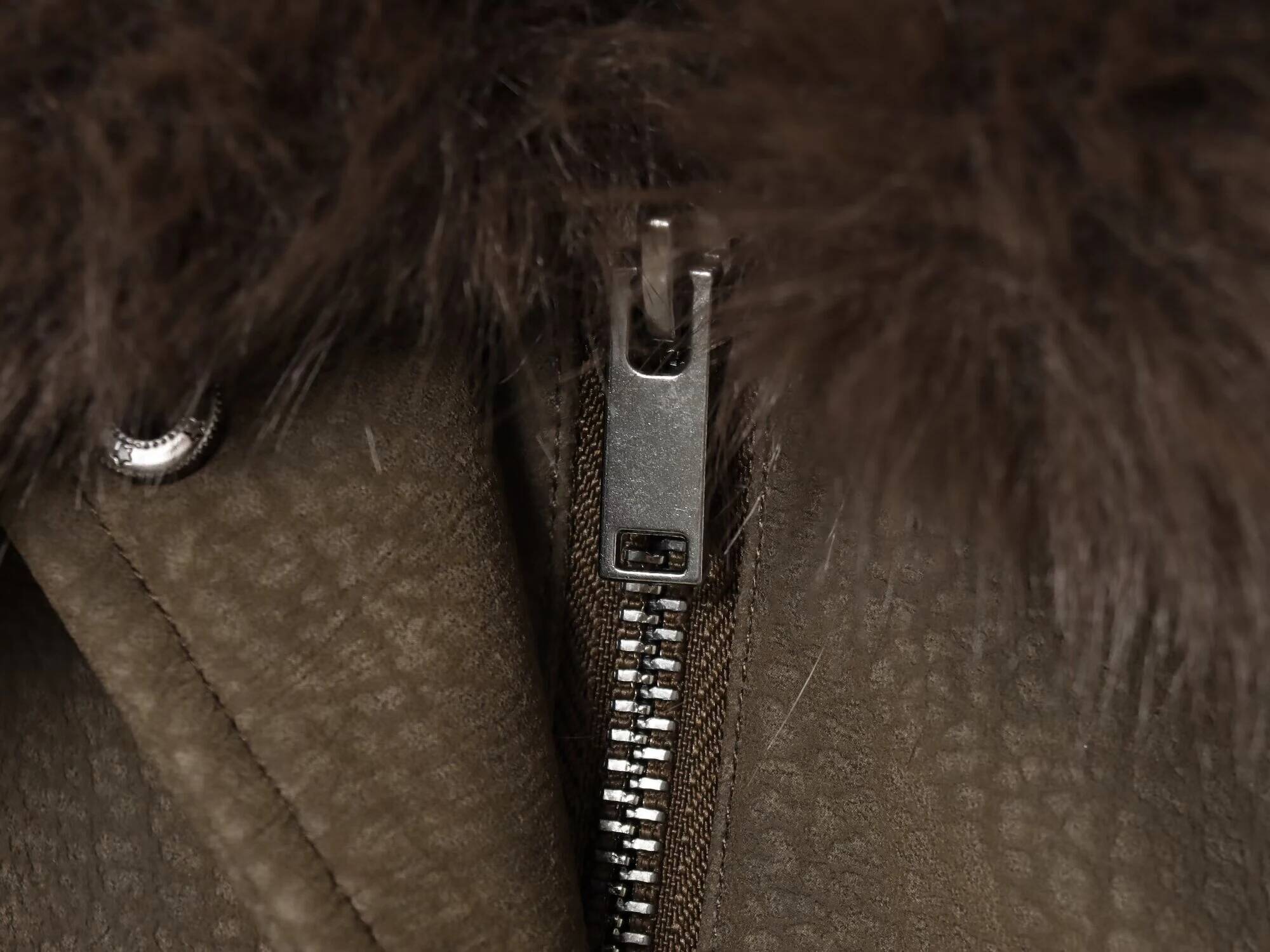 winter jacket women Autumn New Product Women's Clothing American style Flip Anti Veet Effect Detachable Collar Jacket Coat