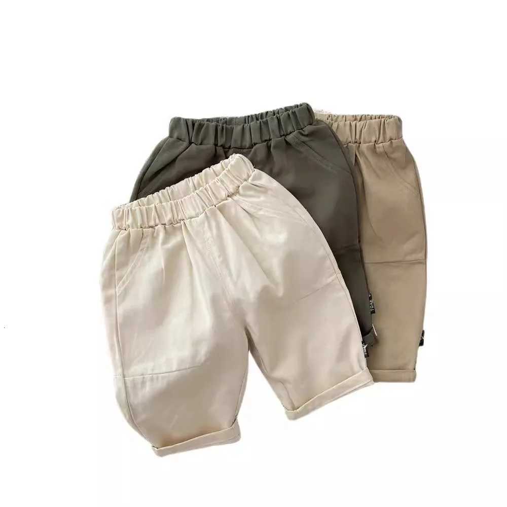 Baby Boys and Girls Casual Pants Infant Solid Color Comfortable Trousers With Pockets Fashion Kids Cargo Pants for 1 2 3 4 5YT251027